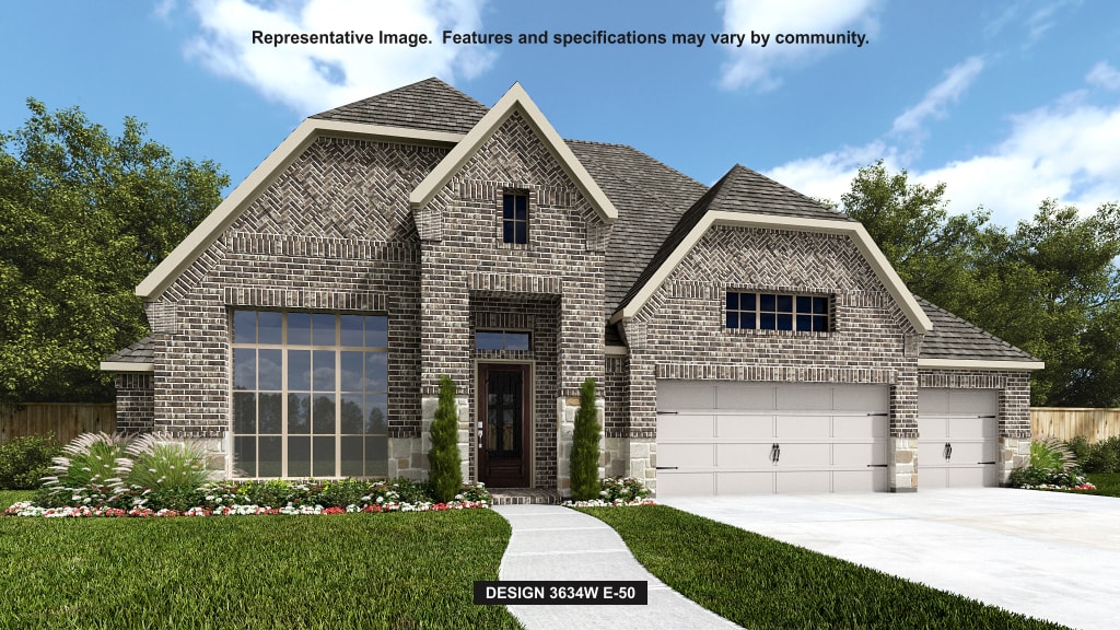3634W House Plan in The Woodlands Hills 75, Houston, Texas